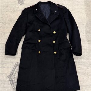 Authentic Italian Military Wool Coat